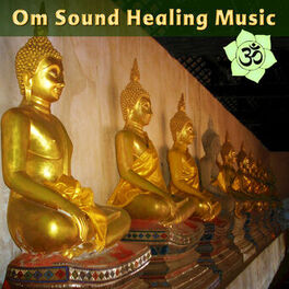 Album cover of Om Sound Healing Music: Tibetan & Crystal Bowls with Deep Mantras for Yoga