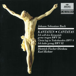 Album cover of J.S. Bach: Cantatas BWV 56, BWV 4 & BWV 82