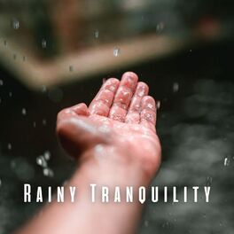 Album cover of Rainy Tranquility: Theta Wave Meditation with Binaural Harmony