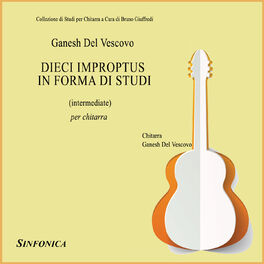 Album cover of Del Vescovo: Dieci Impromptus in Forma di Studi per Chitarra