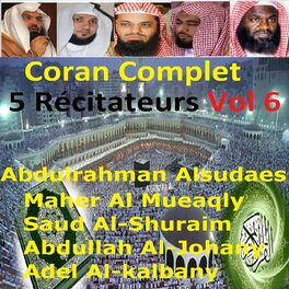 Album cover of Coran complet 5 récitateurs, vol. 6
