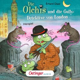 Album cover of Die Olchis und die Gully-Detektive von London (Hörspiel)