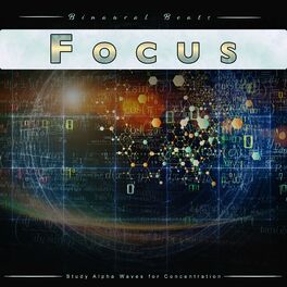 Album cover of Binaural Beats Focus: Study Alpha Waves for Concentration