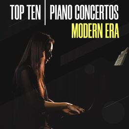 Album cover of Top Ten Piano Concertos - Modern Era