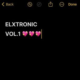 Album cover of ELXTRONIC, Vol. 1
