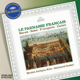 Album cover of Le Parnasse Francais - Marais: La Sonnerie de Sainte-Geneviève du Mont de Paris; Sonata à la Marésienne / Rebel: Tombeau de Monsie