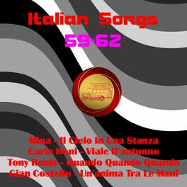 Album cover of Italian Songs '59-'62