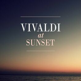 Album cover of Vivaldi at sunset