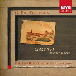 Album cover of Telemann: Concertos - Unknown Works