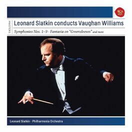 Album cover of Leonard Slatkin conducts Vaughan Williams
