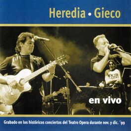 Album cover of Gieco Y Heredia En Vivo