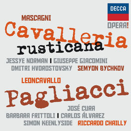 Album cover of Mascagni: Cavalleria Rusticana / Leoncavallo: Pagliacci