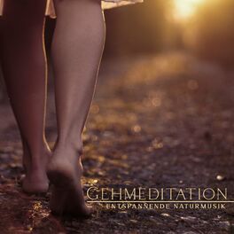 Album cover of Gehmeditation: Entspannende Naturmusik zum meditieren durch einen Spaziergang in der Stadt