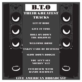 Album cover of B.T.O - Their Greatest Tracks