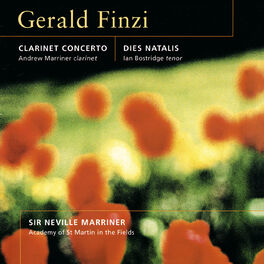 Album cover of Finzi: Clarinet Concerto; Dies Natalis; Nocturne; Romance