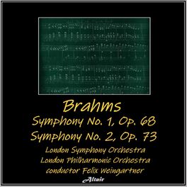 Album cover of Brahms: Symphony NO. 1, OP. 68 - Symphony NO. 2, OP. 73