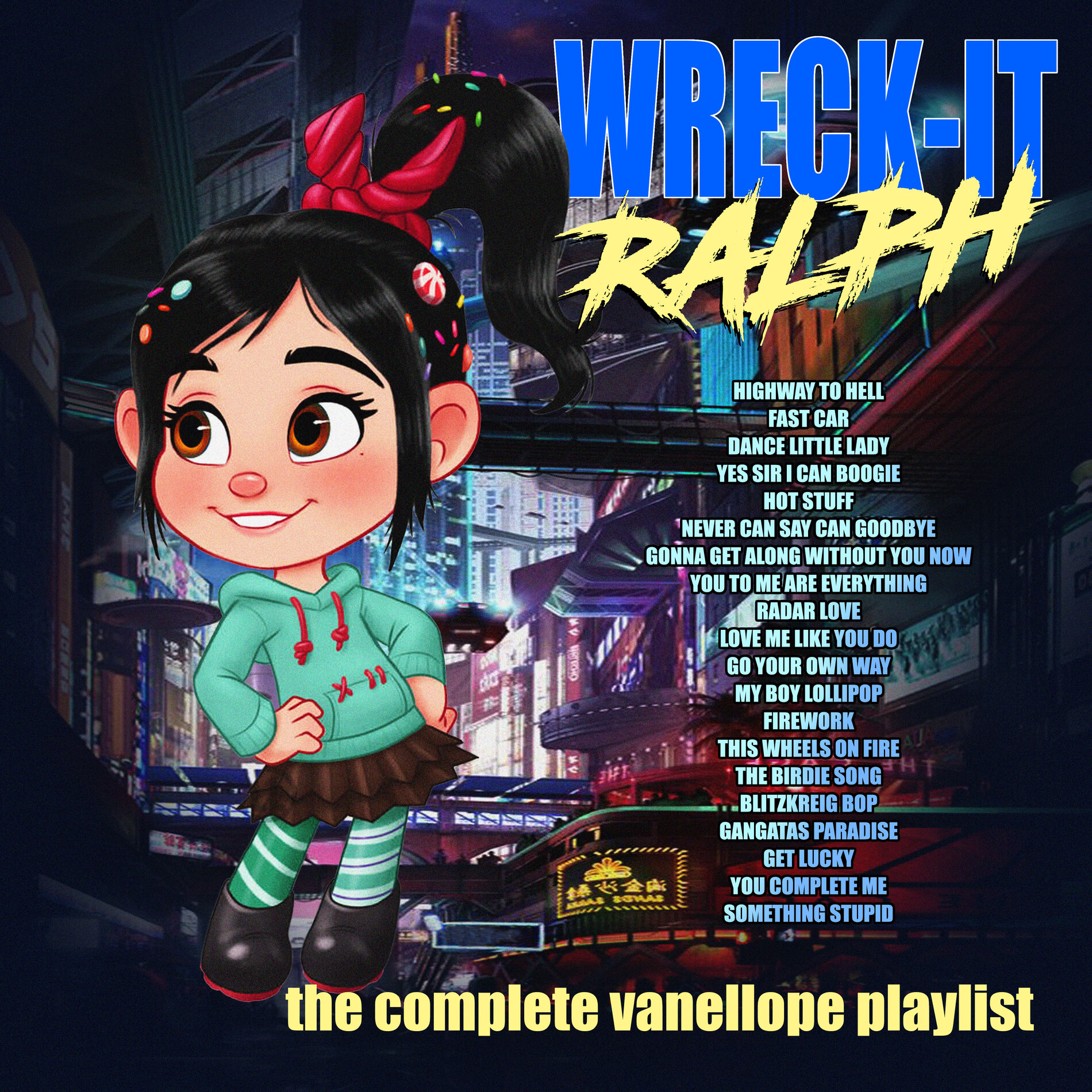 Various Artists - Wreck-It Ralph - The Complete Vanellope Playlist: lyrics  and songs | Deezer