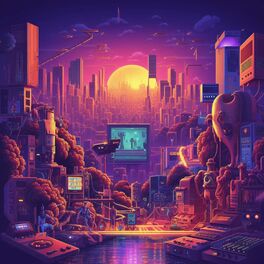 Album cover of Digital Dreams: Retro 8-Bit Chiptune Delights