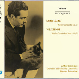 Album cover of Saint-Saëns: Violin Concerto No.3; Vieuxtemps: Violin Concertos Nos.4 & 5