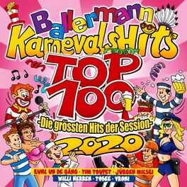 Album cover of Ballermann Karnevals Hits Top 100 - Die größten Hits der Session 2020