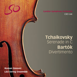 Album cover of Tchaikovsky: Serenade for Strings in C - Bartók: Divertimento