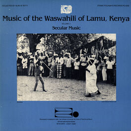 Album cover of Music of the Waswahili of Lamu, Kenya, Vol. 3: Secular Music
