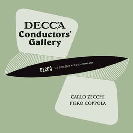 Album cover of Conductor's Gallery, Vol. 10: Carlo Zecchi, Piero Coppola