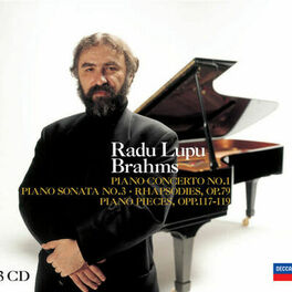 Album cover of Radu Lupu plays Brahms