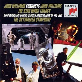 Album cover of John Williams Conducts The Star Wars Trilogy