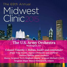Album cover of Midwest Clinic 2015: The U.S. Army Orchestra