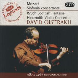 Album cover of Mozart: Sinfonia Concertante/Bruch: Scottish Fantasia; Hindemith: Violin Concerto
