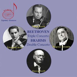 Album cover of Beethoven: Triple Concerto, Op. 56 - Brahms: Double Concerto, Op 102