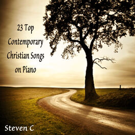 Album cover of 23 Top Contemporary Christian Songs on Piano