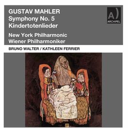 Album cover of Bruno Walter conducts Mahler Symphony No. 5 and Kindertotenlieder