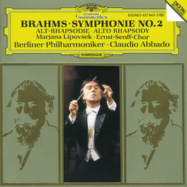 Album cover of Brahms: Symphony No.2; Alto Rhapsody