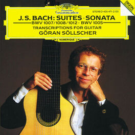 Album cover of J.S. Bach: Transcriptions for Guitar Solo