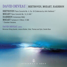 Album cover of Mozart, Beethoven & Harbison: Works Featuring Piano