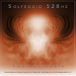 Album cover of Solfeggio 528hz: Ambient Music, Binaural Beats and Healing Frequencies For Sleep Music, Deep Sleep Aid and Calm Sleeping Music, Vo