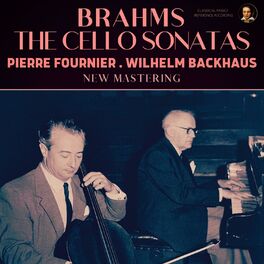 Album cover of Brahms: The Cello Sonatas by Pierre Fournier