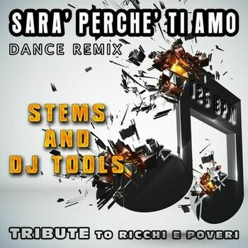 RE-MIX - Sara' perche' ti amo (Dance Remix Drums and Vocals Only): Canción con Deezer