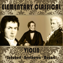 Album cover of F. Schubert: Rondo for Iolin. Elementary Classical Violin and String Orchestra - L. Beethoven: Concerto for Violin and Orchestra -