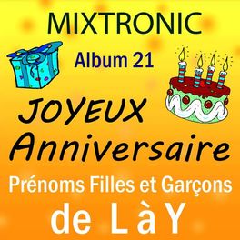 Album cover of Joyeux anniversaire prénoms de L à Y album 21