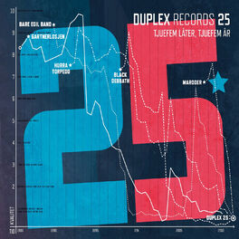 Album cover of Duplex Records 25 (Tjuefem Låter, Tjuefem År)