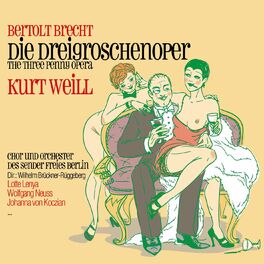 Album cover of Die Dreigroschenoper/The Three Penny Opera