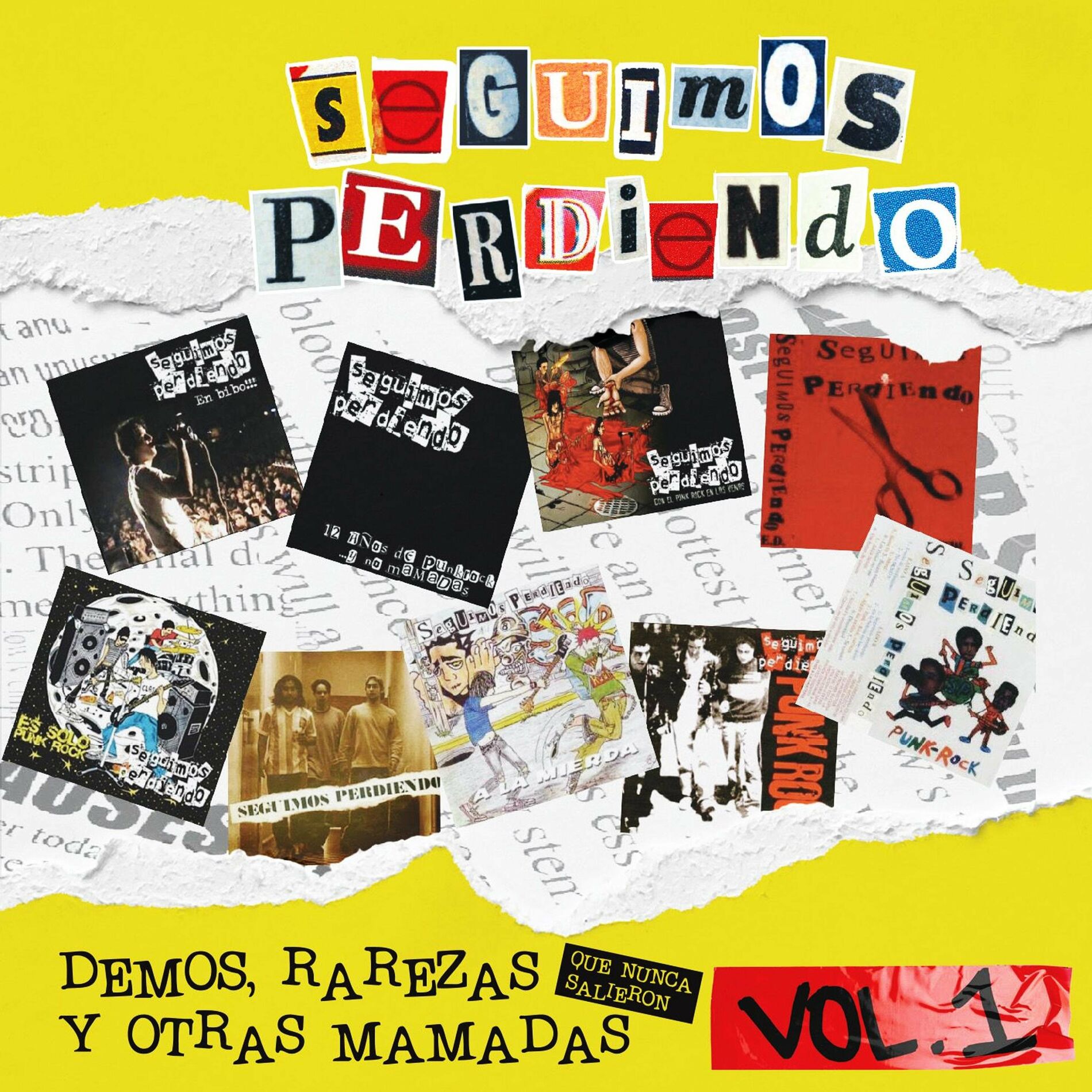 Seguimos Perdiendo - DEMOS, RAREZAS Y OTRAS MAMADAS QUE NUNCA SALIERON VOL.  1.: letras y canciones | Escúchalas en Deezer