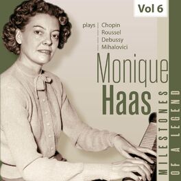 Album cover of Milestones of a Legend - Monique Haas, Vol. 6