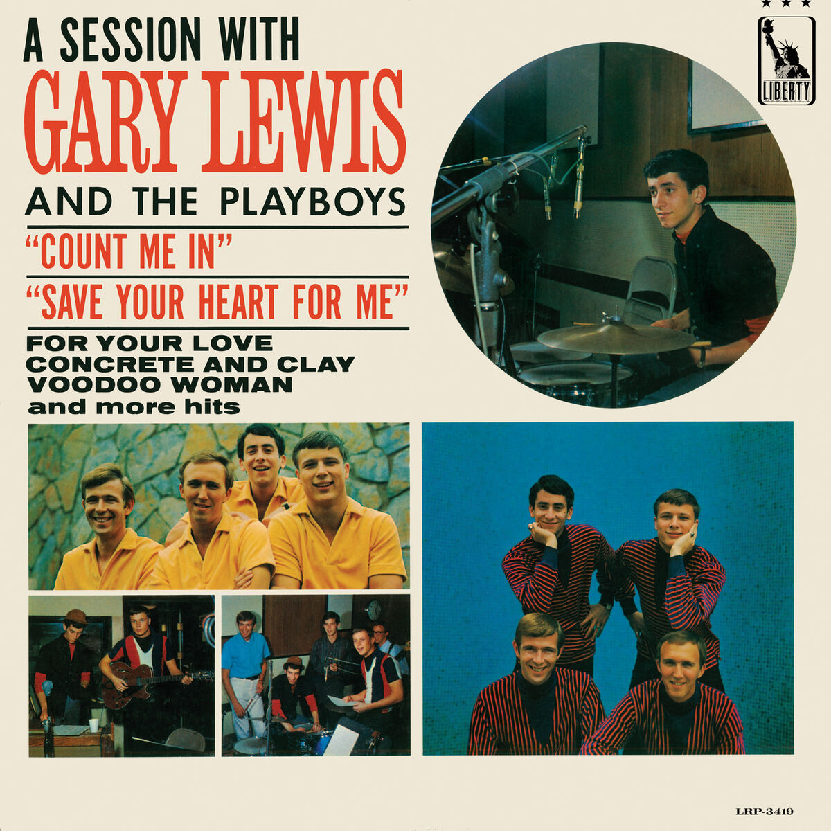 Gary Lewis & The Playboys - A Session With Gary Lewis And The Playboys:  lyrics and songs | Deezer