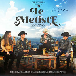 Album cover of Te Metiste (En Vivo)