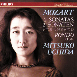 Album cover of Mozart: Piano Sonatas Nos. 15 & 16; Rondo in A minor