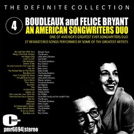 Album cover of Boudleaux and Felice Bryant; an American Songwriter Duo, Volume 4